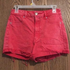 American Eagle high-waisted shorts